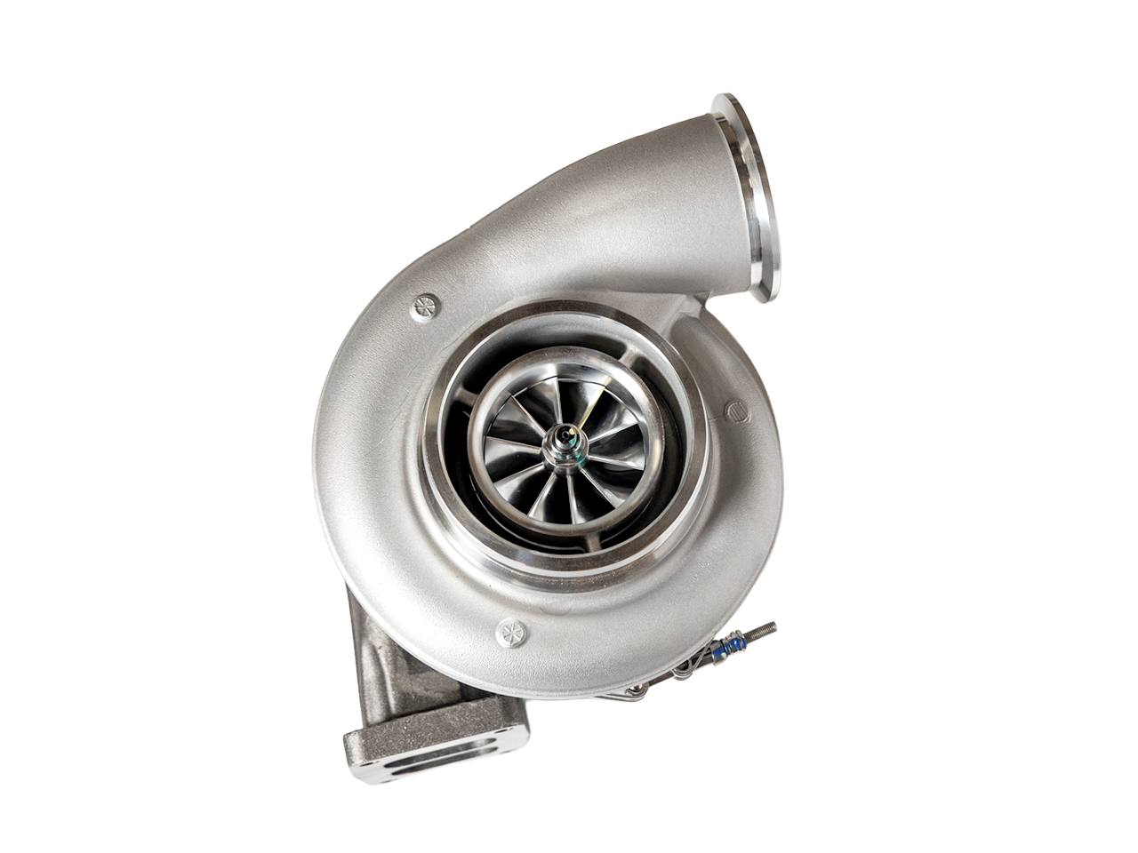171702-76mm S475 12.7L 600-650HP 76mm 10-blade Detroit Turbocharger w/o Actuator